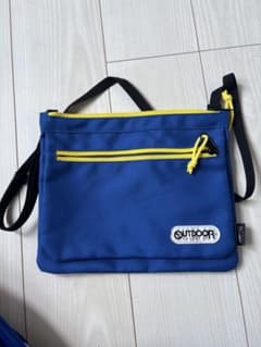 OUTDOOR PRODUCTS サコッシュ ブルー イエローのサムネイル