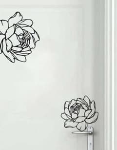 薔薇 お花 ウォールステッカーのサムネイル