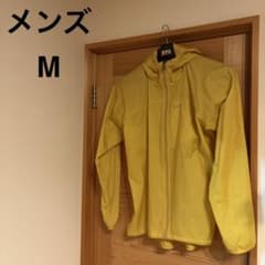 【メンズL程度】パタゴニア フーディニジャケット メンズM表記 イエロー メンズL程度】パタゴニア フーディニジャケット メンズM表記 イエロー