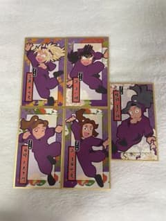 忍たま乱太郎 忍たま 華絵札色紙コレクション 四年生のサムネイル