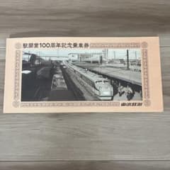 東武鉄道 駅開業100周年記念乗車券 7枚組のサムネイル