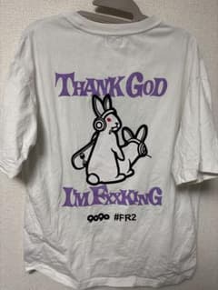 9090 #FR2 コラボ Tシャツ ホワイト Lサイズ - メルカリ