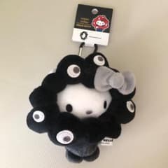 サンリオ 黒ミャクミャク なりきりぬいぐるみ カラビナ付 (BC)ハロー