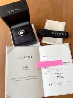【美品】TASAKI チャンツリング 証明書付きのサムネイル