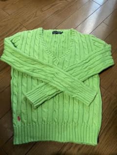 ラルフローレン　Vネックニット(M)のサムネイル