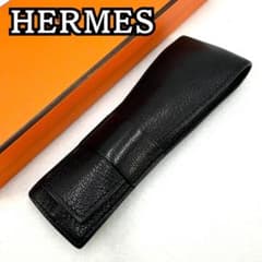 極美品☆HERMES エルメス ヒューゴ 筆箱 ペンケース マルチケース 黒 
