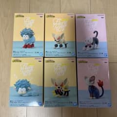 僕のヒーローアカデミア fluffy puffy 6体セット 新品・未開封