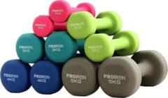 ○PROIRON ダンベル 2個セット 2kg 黄緑 - メルカリ