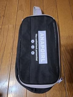 ANAPGIRL Shoe Bag, Black, School