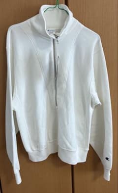 美品　Champion REVERSE WEAVE ハーフジップスウェット　Mのサムネイル