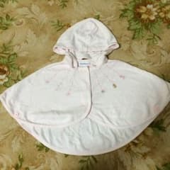 ☆美品☆ファミリア ベビーポンチョ☆のサムネイル