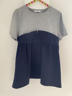 OPAQUE.CLIP 切り替えペプラムTシャツのサムネイル