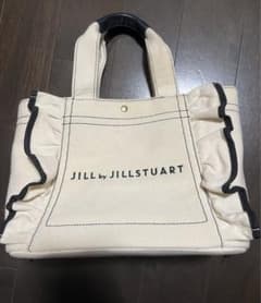 JILL BY JILLSTUART フリルトートバッグ 小 アイボリーのサムネイル
