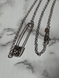 ✨ Silver925 ✨安全ピン ネックレス 45センチ - メルカリ