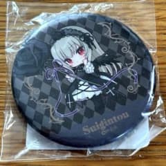 DMMスクラッチ くじ ローゼンメイデン E-1 水銀燈 メタル缶バッジ