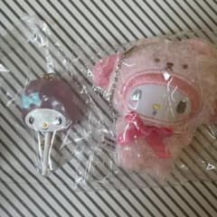 ガチャガチャ マイメロディ マスコット 2点セットのサムネイル