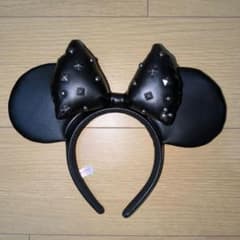 ディズニー カチューシャ ブラック スタッズ　ミニー - 2