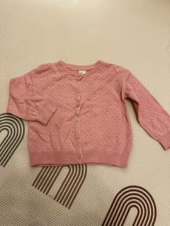 H&M キッズ カーディガン ピンク 92cmのサムネイル