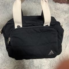 adidas W ROUND BOSTON トートバッグ ブラックのサムネイル