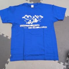Dodgers　HakkaiSan コラボ Tシャツ Lサイズ 青のサムネイル