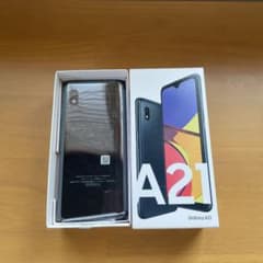 【お値下げ！】GALAXY A21 64GB ブラック SCV49SKU U…のサムネイル