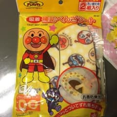 新品未使用！アンパンマン 補助便座 便座カバー シートのサムネイル