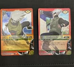 NARUTO 카드 하타케 카카시 2장 세트 슈퍼 레어