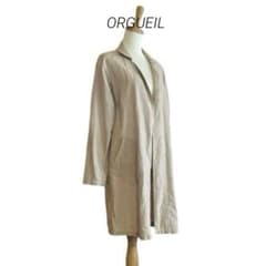 【ORGUEIL】 リネン100% ガウンコート ORGUEIL】 リネン100% ガウンコート - メルカリ