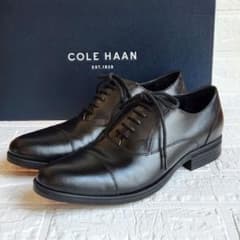 美品✨COLE HAAN ストレートチップ 黒 25.5cm 防水加工 - メルカリ