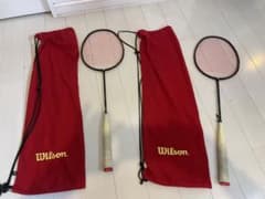 Wilson バドミントンラケット sx7000 2本セット Wilson バドミントンラケット sx7000 2本セット - メルカリ