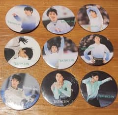 羽生結弦さん現役時代 丸型写真 オマケ9個セットのサムネイル