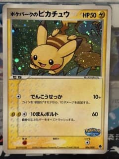 ポケパークのピカチュウ004 009 - メルカリ