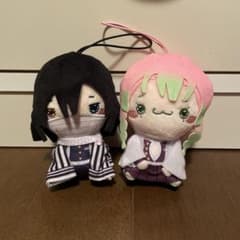 もちぴこマスコット 鬼滅の刃 無限城編 甘露寺蜜璃 伊黒小芭内2体