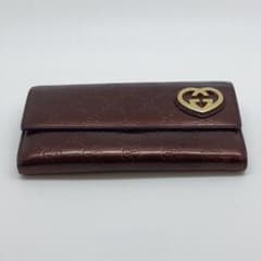 GUCCI ラブリーハート GGスプリーム 長財布 エナメル 251861 - メルカリ