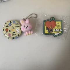 BT21 キーホルダー 缶バッジ キーホルダーセットのサムネイル