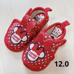 12.0cmサンダル ミニー 西松屋 ディズニー 赤ちゃん靴  ベビーサンダルのサムネイル