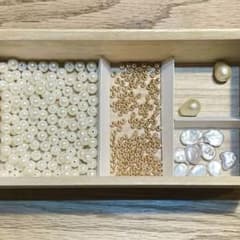 コットンパール バロックパールビーズ メタルビーズ各種 まとめ売り ハンドメイドのサムネイル
