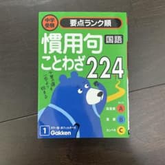 要点ランク順 慣用句・ことわざ224 中学受験 国語のサムネイル