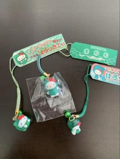 ハローキティ 根付 北海道 まりも3点セットのサムネイル