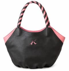 Kitamura ハンドバッグ ブラウン✖️ ピンク