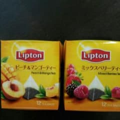 リプトン  フレーバーティー♪ ２種類のサムネイル