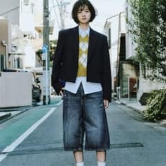 ZARA アーガイル柄ニットベストのサムネイル
