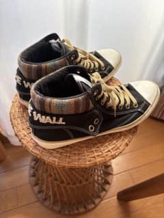 VANS バンズ 2WAY ハイカット27.5 スニーカー ネイティブ柄　箱なしのサムネイル