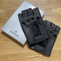Volkswagen レザードライビンググローブ　フォルクスワーゲン  羊革のサムネイル