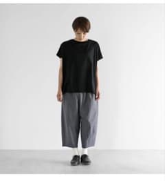 本日限定お値引き☆huis 遠州織物　コードレーンバルーンパンツ　夏パンツ 本日限定お値引き☆huis 遠州織物 コードレーンバルーンパンツ 夏