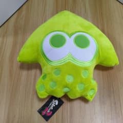Splatoon 2 Squid Reversible Cushion Neon Green