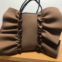 ウエットスーツ素材リボントートバッグのサムネイル