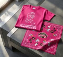 新品】秋田ノーザンハピネッツ＆銀牙 Tシャツ 赤カブトSサイズ