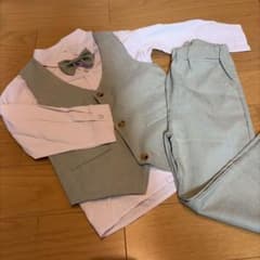 m*e様 キッズ フォーマル 4点セット 120cmのサムネイル