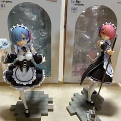 Re:ゼロレム ラム フィギュア 2体セット　中野一花　宮園かをり　グッスマ Re:ゼロレム ラム フィギュア 2体セット 中野一花 宮園かをり グッスマ